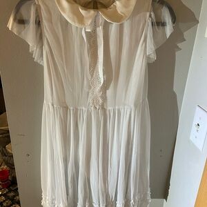 Weissman SA White Dress Dance Costume Used